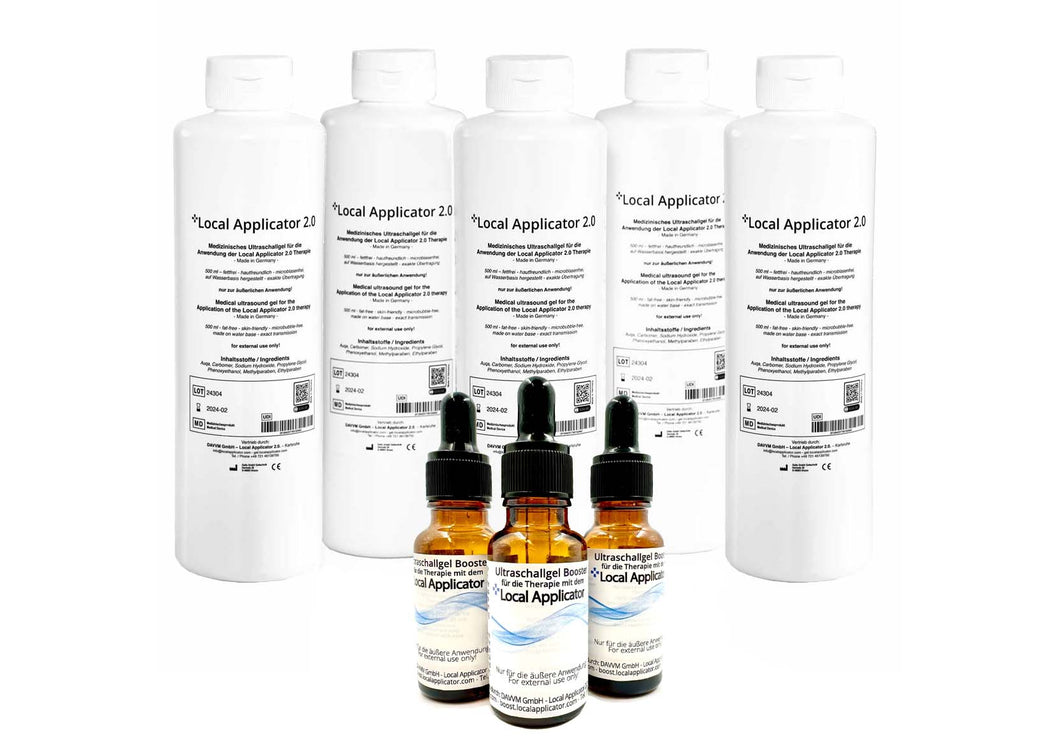 Medizinisch zertifiziertes Ultraschallgel und Ultraschallgelbooster Aktion